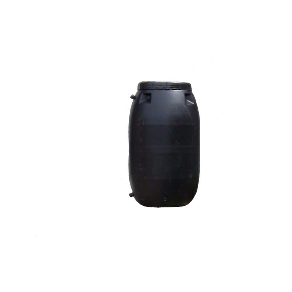 55 Gal. Black Rain Barrel
