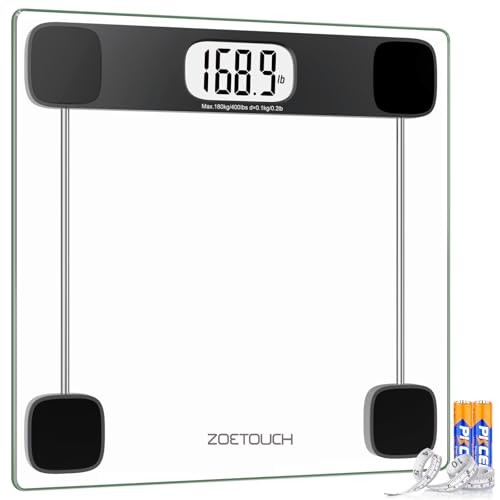 Digital Bathroom Scale with LCD Display