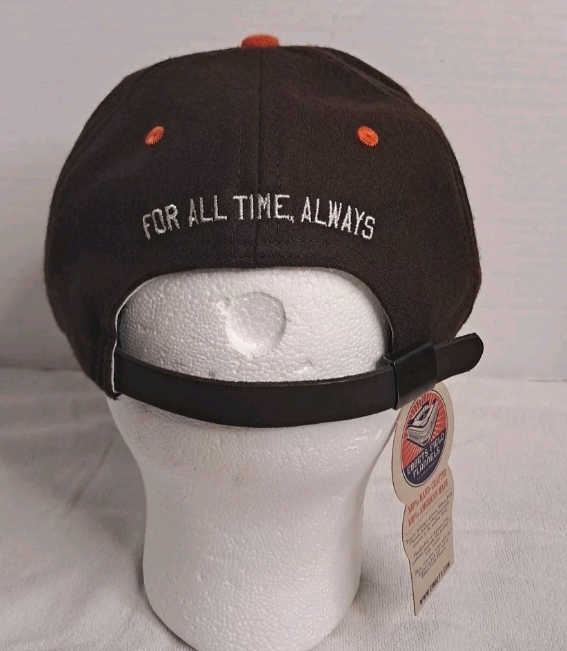 NWT Loki Marvel Studios Cast & Crew Brown Wool Baseball Adjustable Hat Cap- RARE