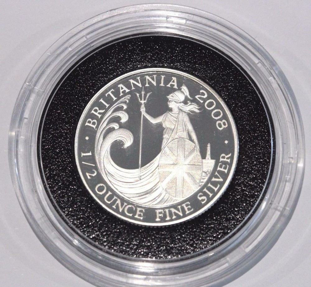 2008 Britannia Fine Silver Proof Four Coin Collection Boxed & Certificate