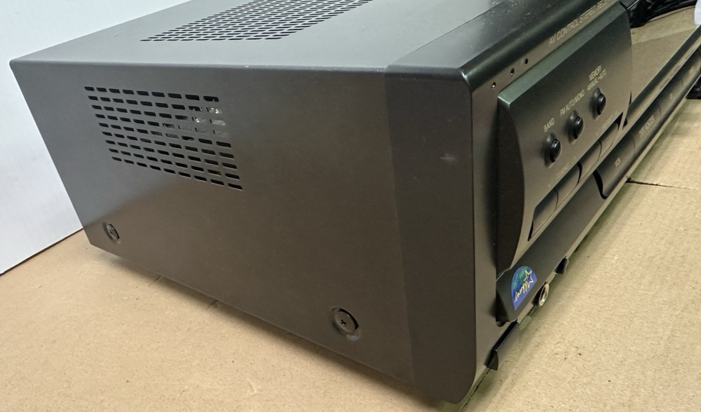 Technics SA-EX110 2 Ch Receiver AM FM Stereo System Phono Input Remote Bundle