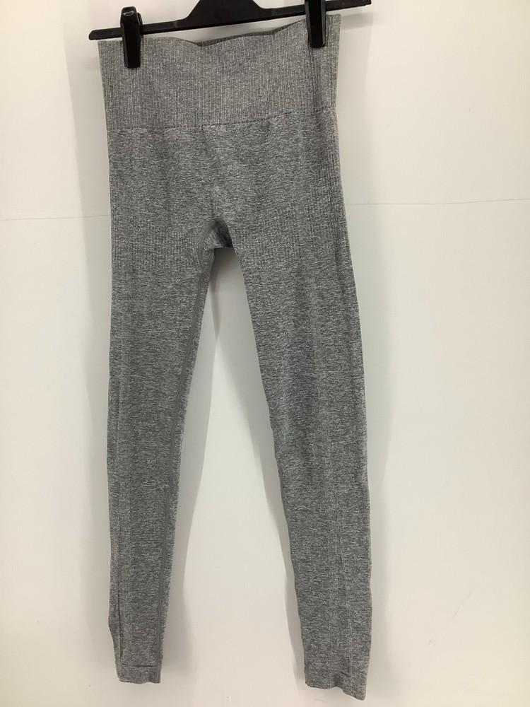 Grey Seamless Leggings Size 12 14