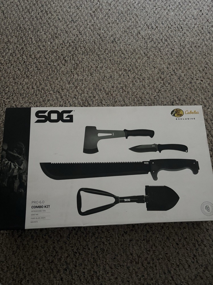 SOG Pro 6.0 4-Piece Knife Kit