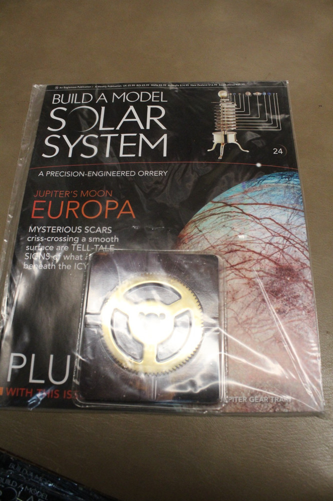 Build A Precision Mechanical Solar System by Eaglemoss Sealed Issues #21-25