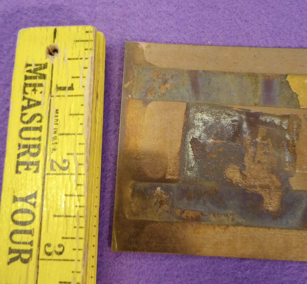 Mill Valley CA Copper Plate Plaque
