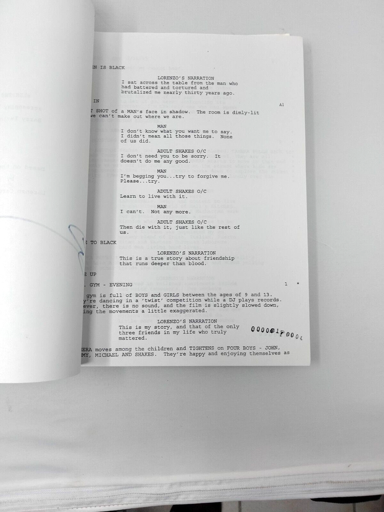 Barry Levinson "Sleepers" AUTOGRAPH Signed Full Complete Script Screenplay
