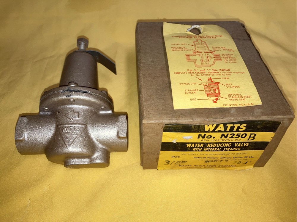 Watts N250B Water Reducing Valve 3/4”