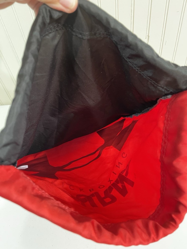Under Armour Nylon Black/Red Athletic Backpack Burn Kickboxing