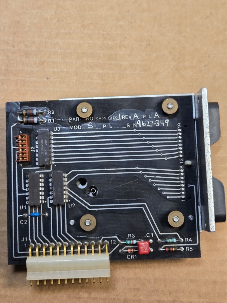 General Atomic Optical Card Reader Vintage 1984 - Untested