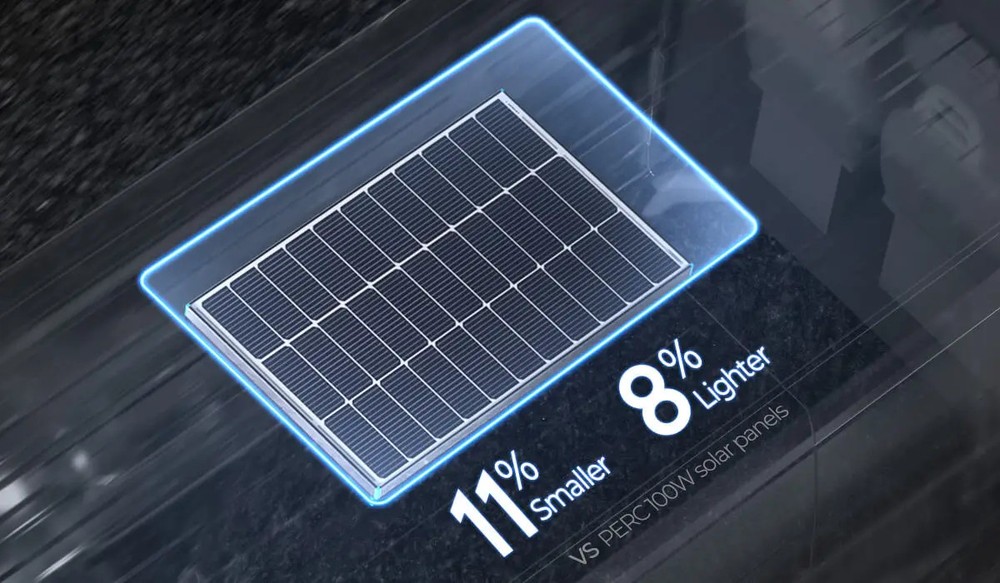 N-Type 16BB 100W Solar Panel 12V 100W Solar Panel 25% High-Efficiency, PV Module