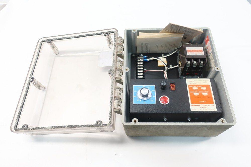 Briscoe TC 6111-800 Briskheat Temperature Controller 0-800f 120v-ac