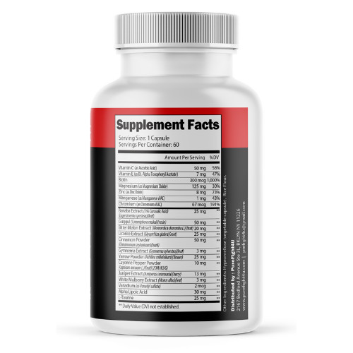 Glycowize Advanced Blood Optimizer Glycogen Support Supplement - 10 Bottles
