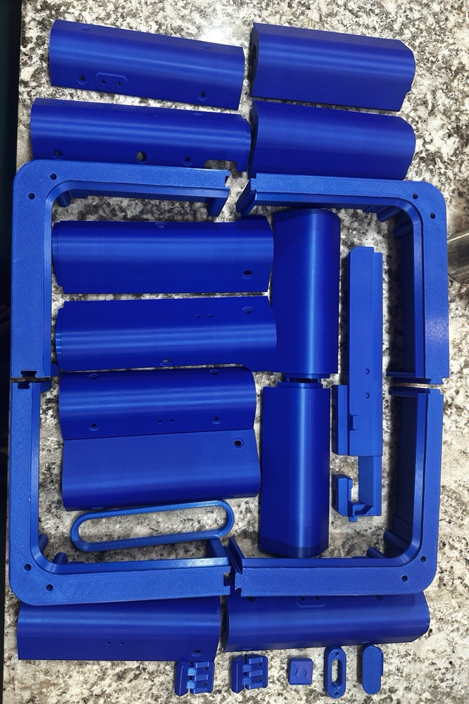 Flashforge Ad5x Enclosure Blue