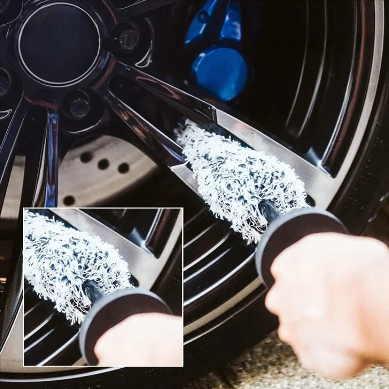 Rim Brush Microfiber Extra Thin for Clean Spokes & Rims