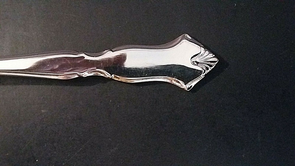 International Chadwick Silverplate 9" Serving Fork