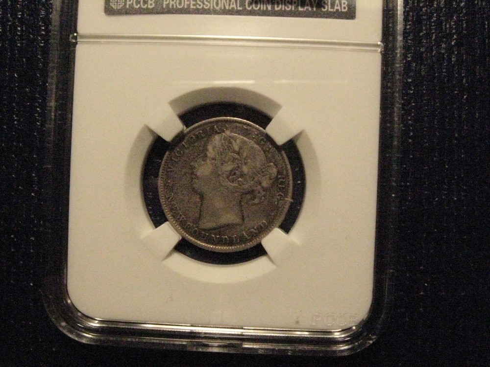 1872 Newfoundland coin set