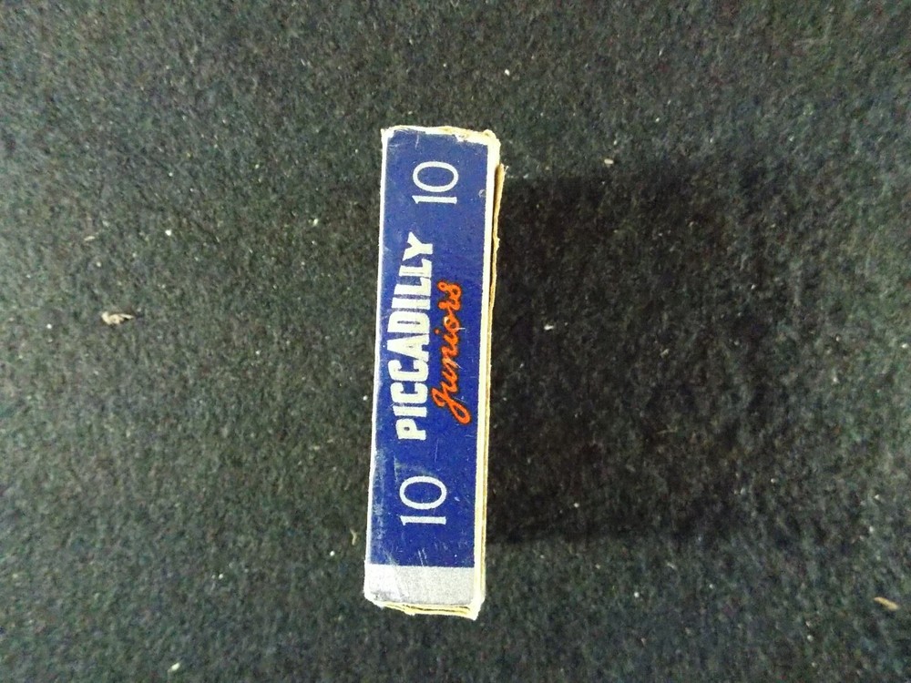 Vintage Piccadilly Juniors Empty Cigarette Packet Box
