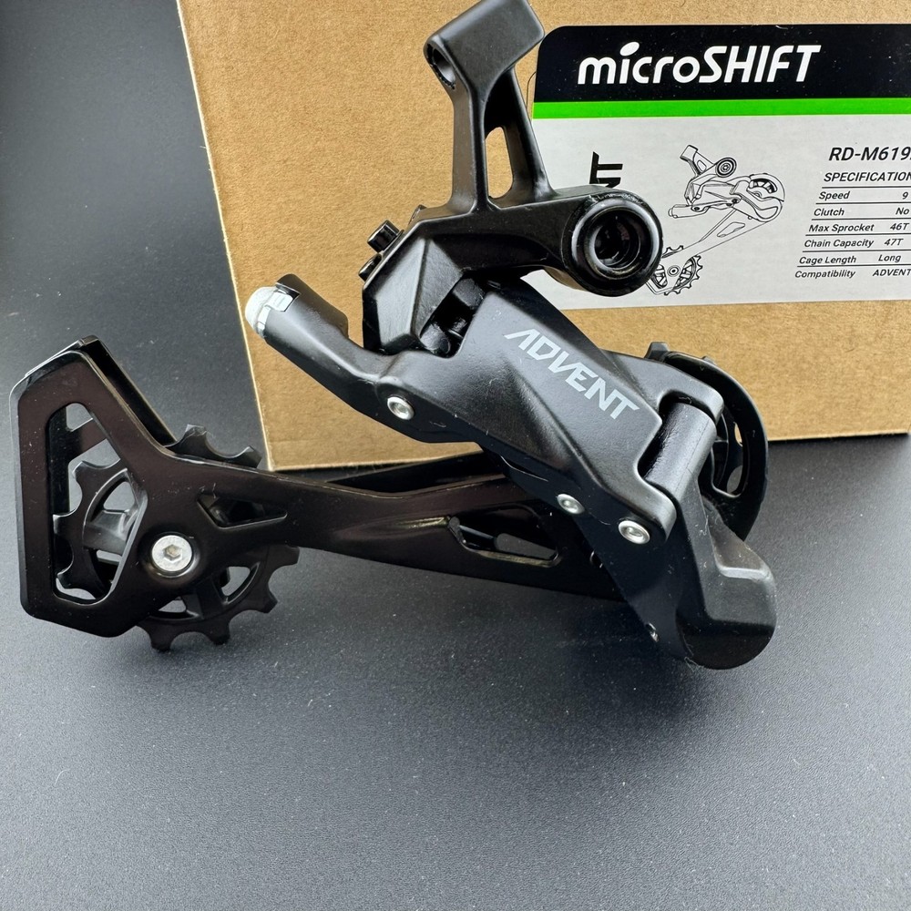 microSHIFT Advent RD-M619L 9 Speed Rear Derailleur for microSHIFT Advent System