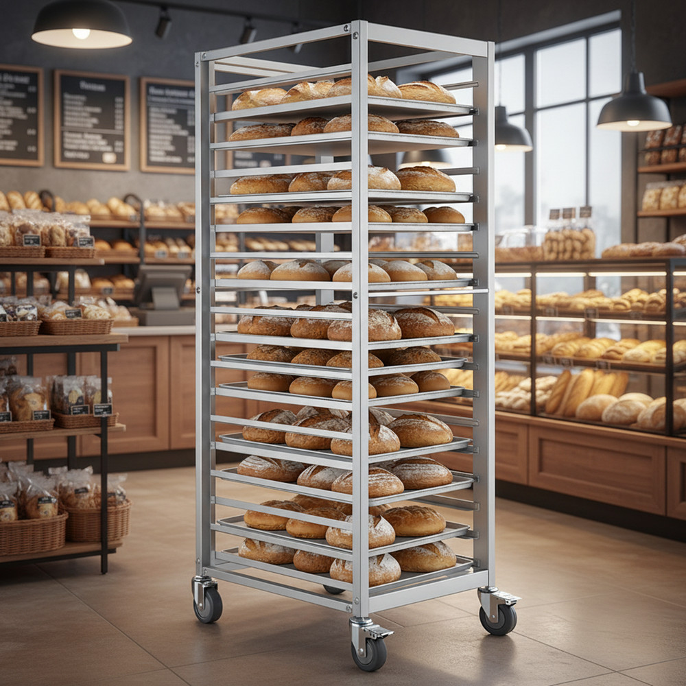 20 Sheet Bun Pan Bakery Rack for Commercial Kitchen