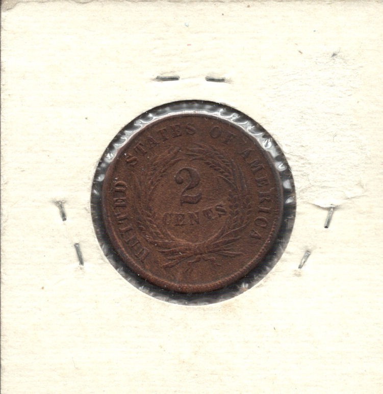 1864 TWO CENT SHIELD