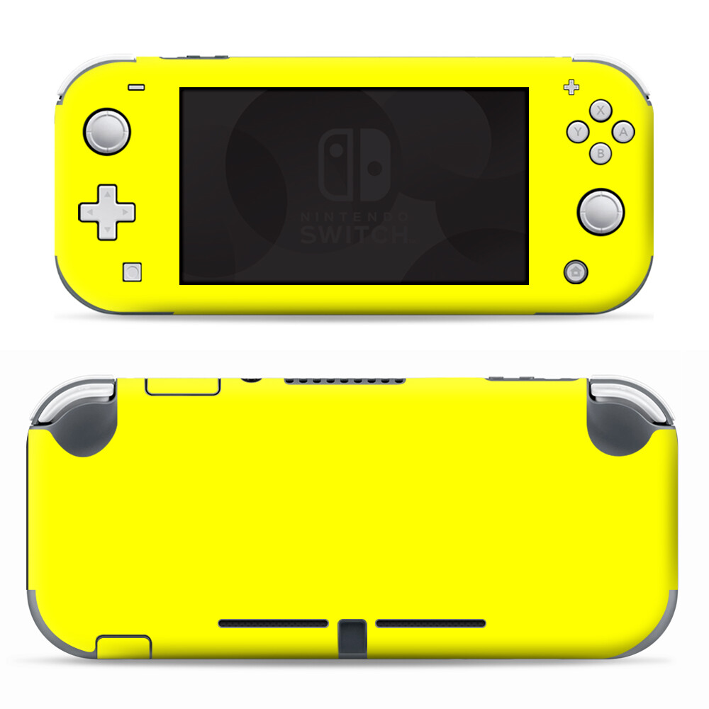 Skins Decals wrap for Nintendo Switch Lite - Bright Yellow