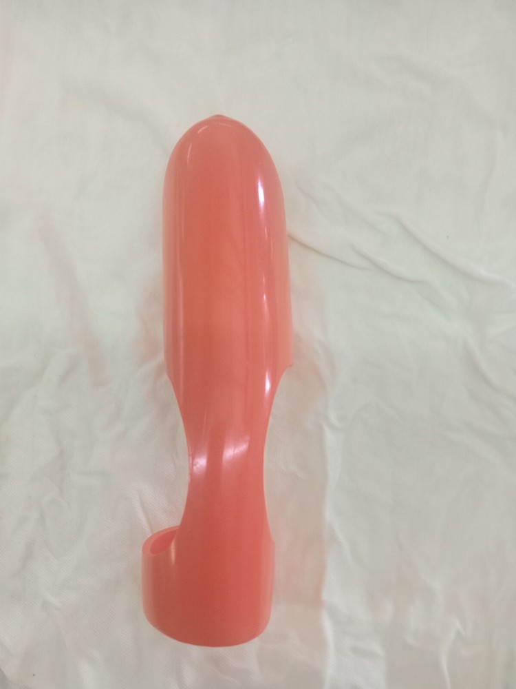 (1") Orange Polymer Rain Cap, Weather Vent Cap