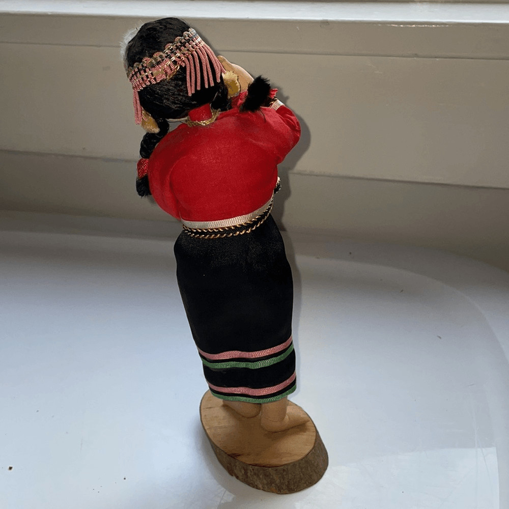 Vintage decorative Peruvian female doll