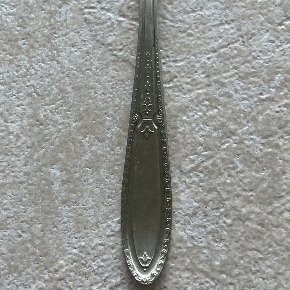 National Silver Co. S.E.B Isabella Pattern Silverplate Butter Spreader