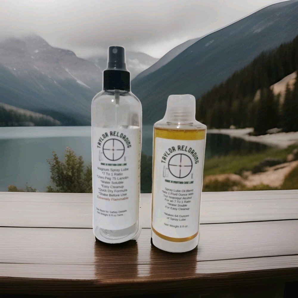 Reloading DIY Lanolin Spray Lube Kit.