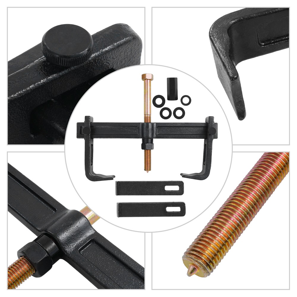 Drum and Rotor Puller Brake Rotor Removal Tool Drum Brake Hub Puller Black
