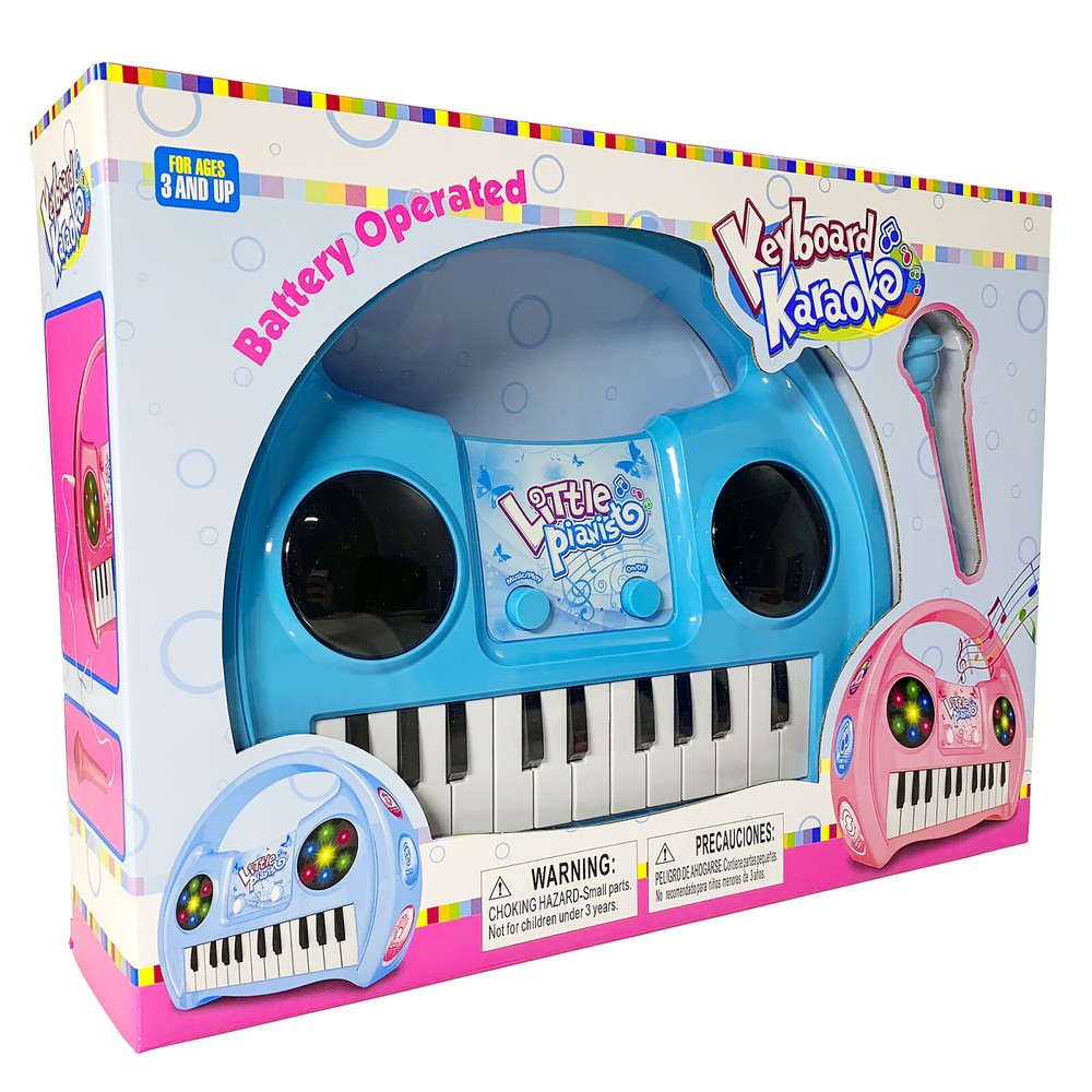 KidPlay Karaoke Keyboard - Blue
