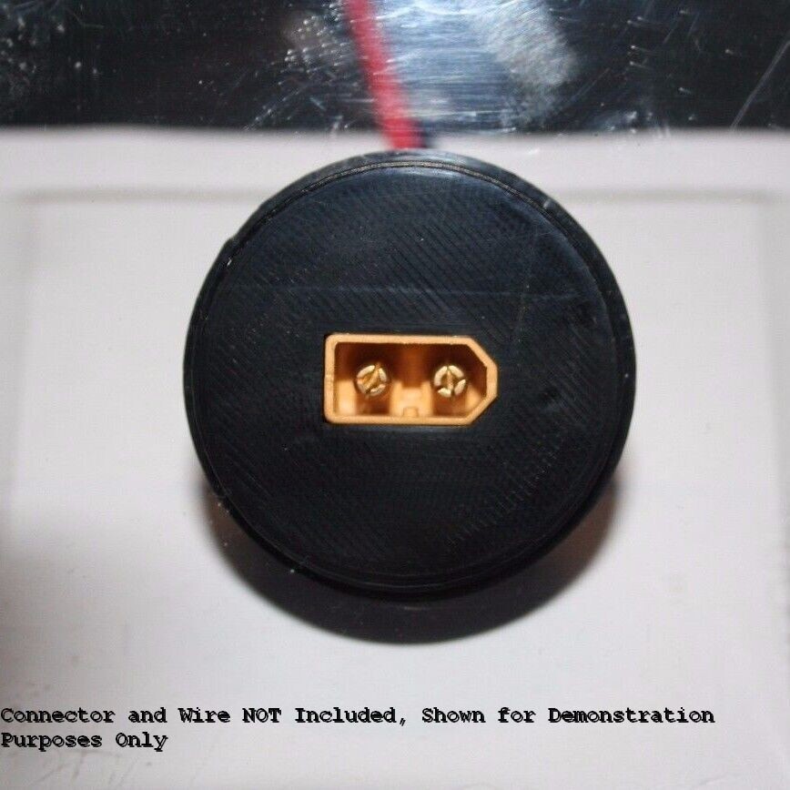 Threaded Panel Mount Adapter, XT60 Connector