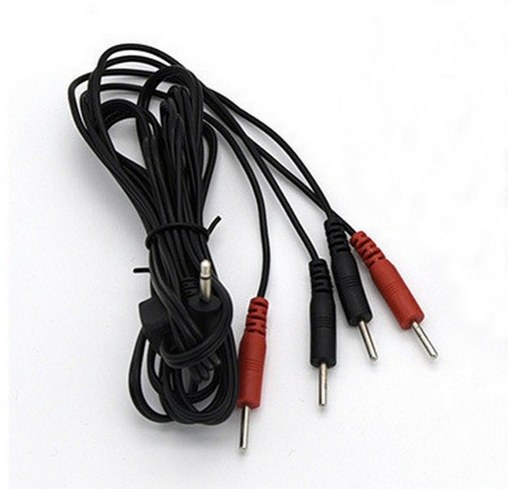 E Stim Electro Accessories Conductive Silicone Rubber Loops Cable Beads Adapter