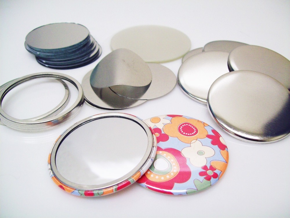 2.25" STD Mirror Button Parts 2-1/4 Inch - 200