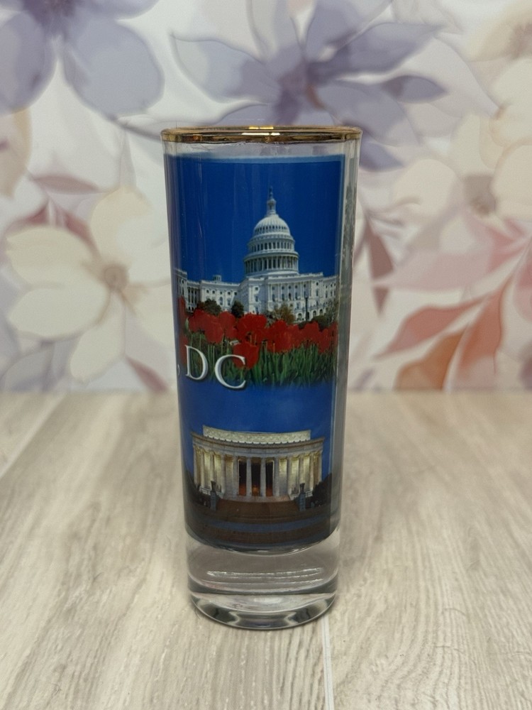 Washington DC Monuments Shot Glass