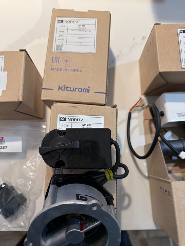 Noritz tankless water heater parts 2 of EACH part prefer to sell together - NEW