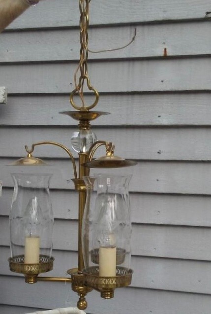 Antique Brass Light Fixtures