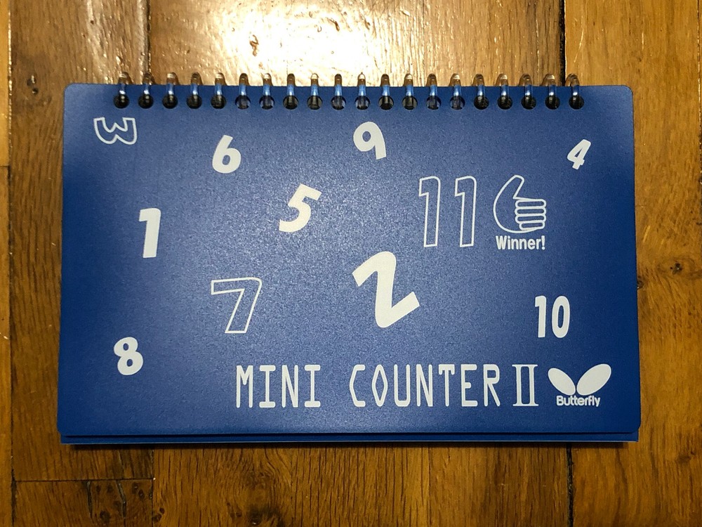BUTTERFLY BLUE MINI SCOREBOARD II RARE OOP