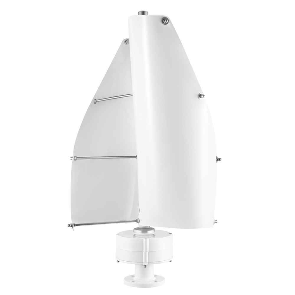 100W Vertical Axis Wind Turbine with Helical Design and Controller