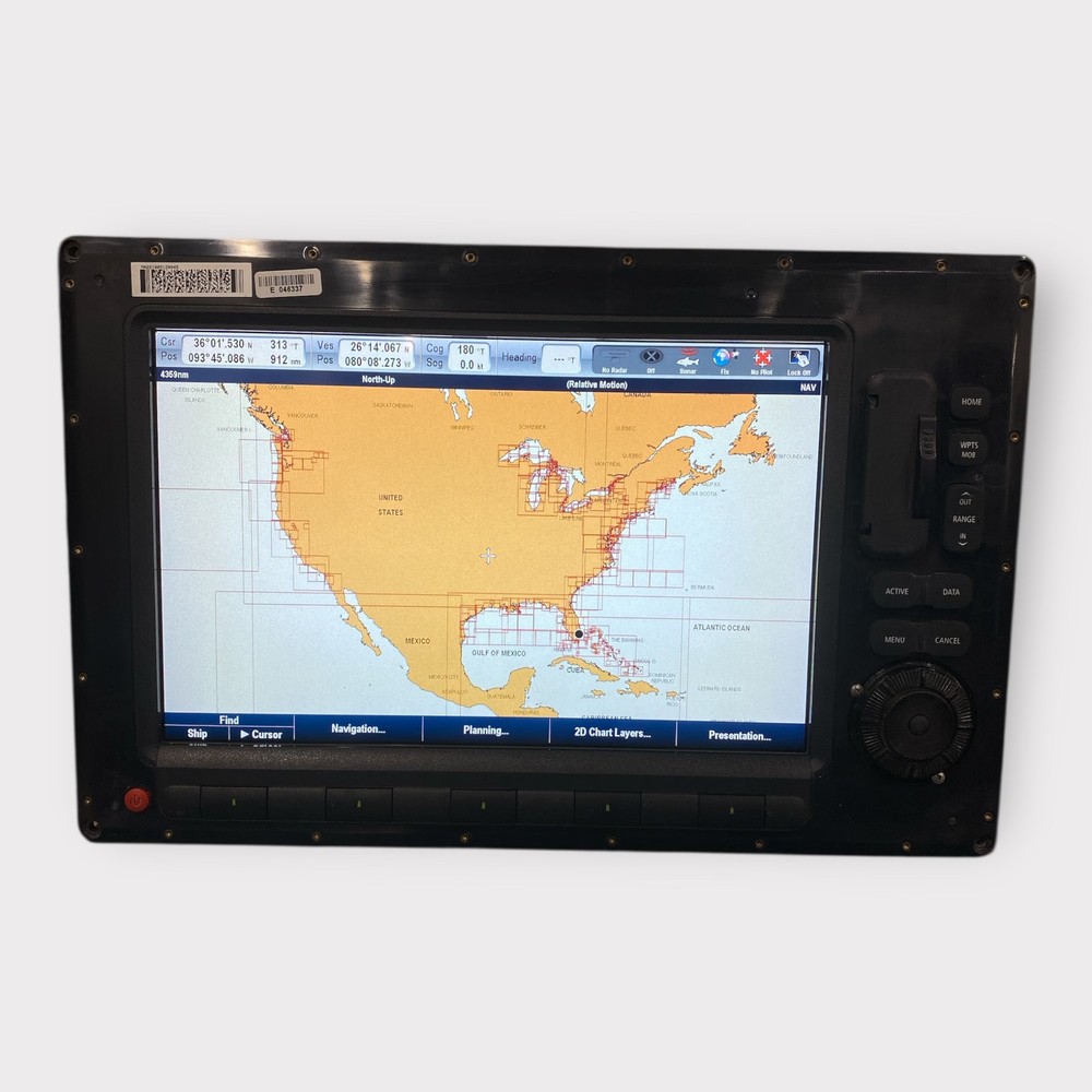 Raymarine E120W Widescreen Multifunction Display E62223 *CORE ONLY* - Tested