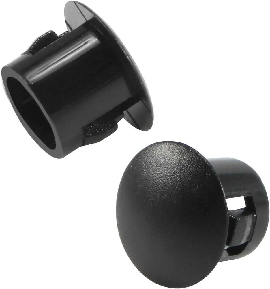 60 Pcs 5/16" / 8Mm Black Plastic Hole Plugs