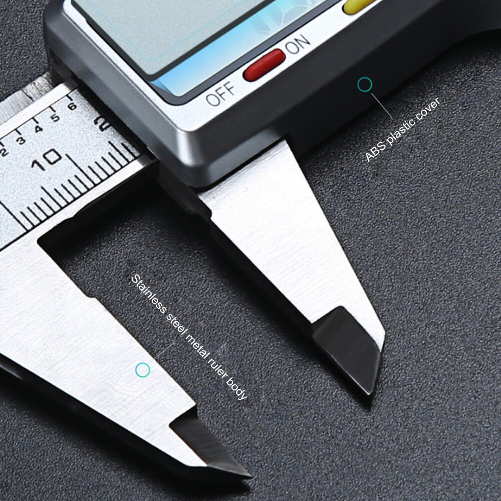 6" Digital ruler electronic caliper vernier caliper digital caliper micrometer