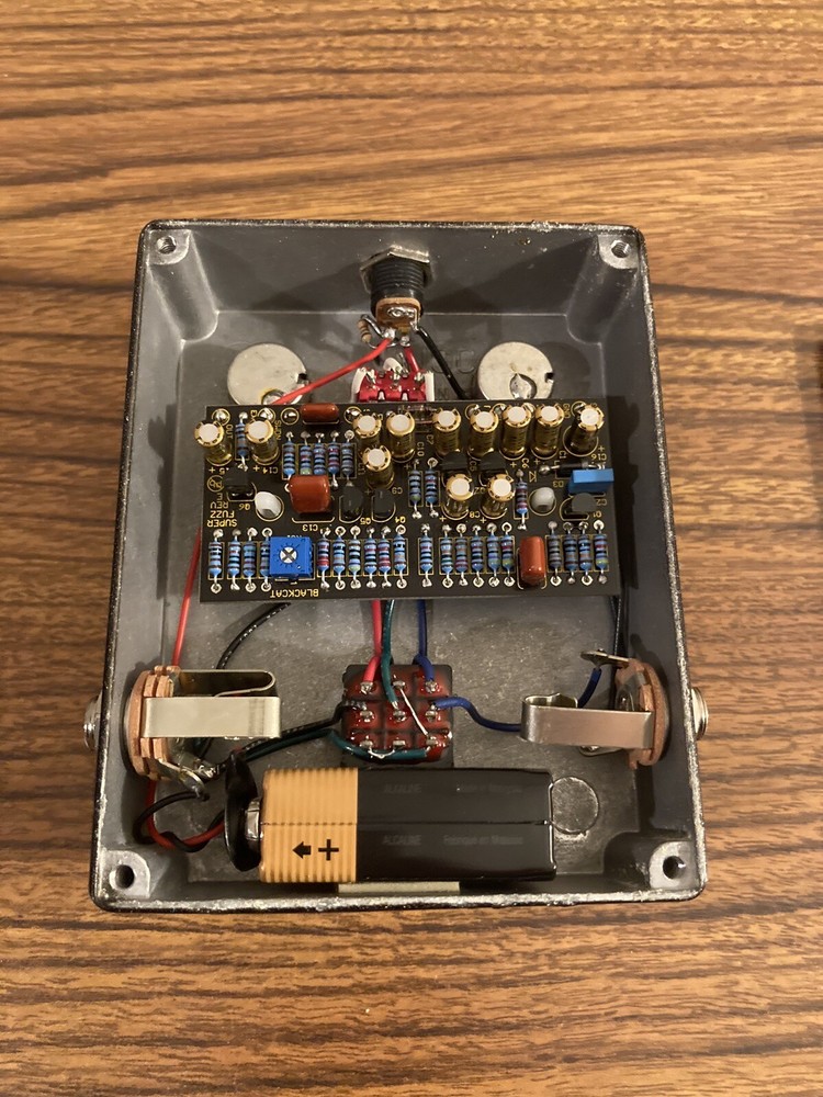 Black Cat Super Fuzz Effects Pedal #255