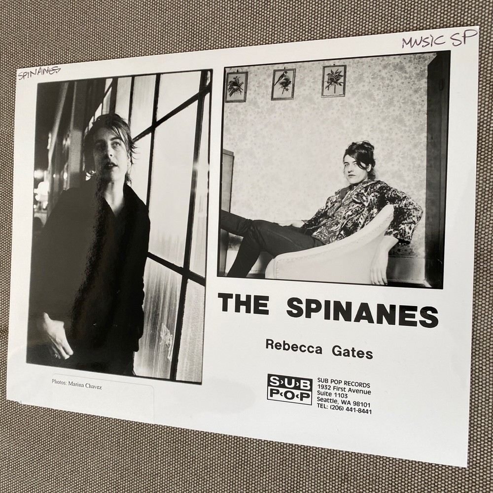 Spinanes Press Photo 8x10”. See Description.