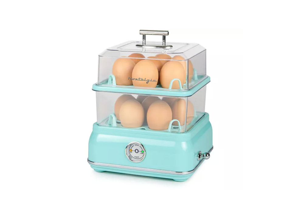 Nostalgia Classic Retro 14-Capacity Egg Cooker
