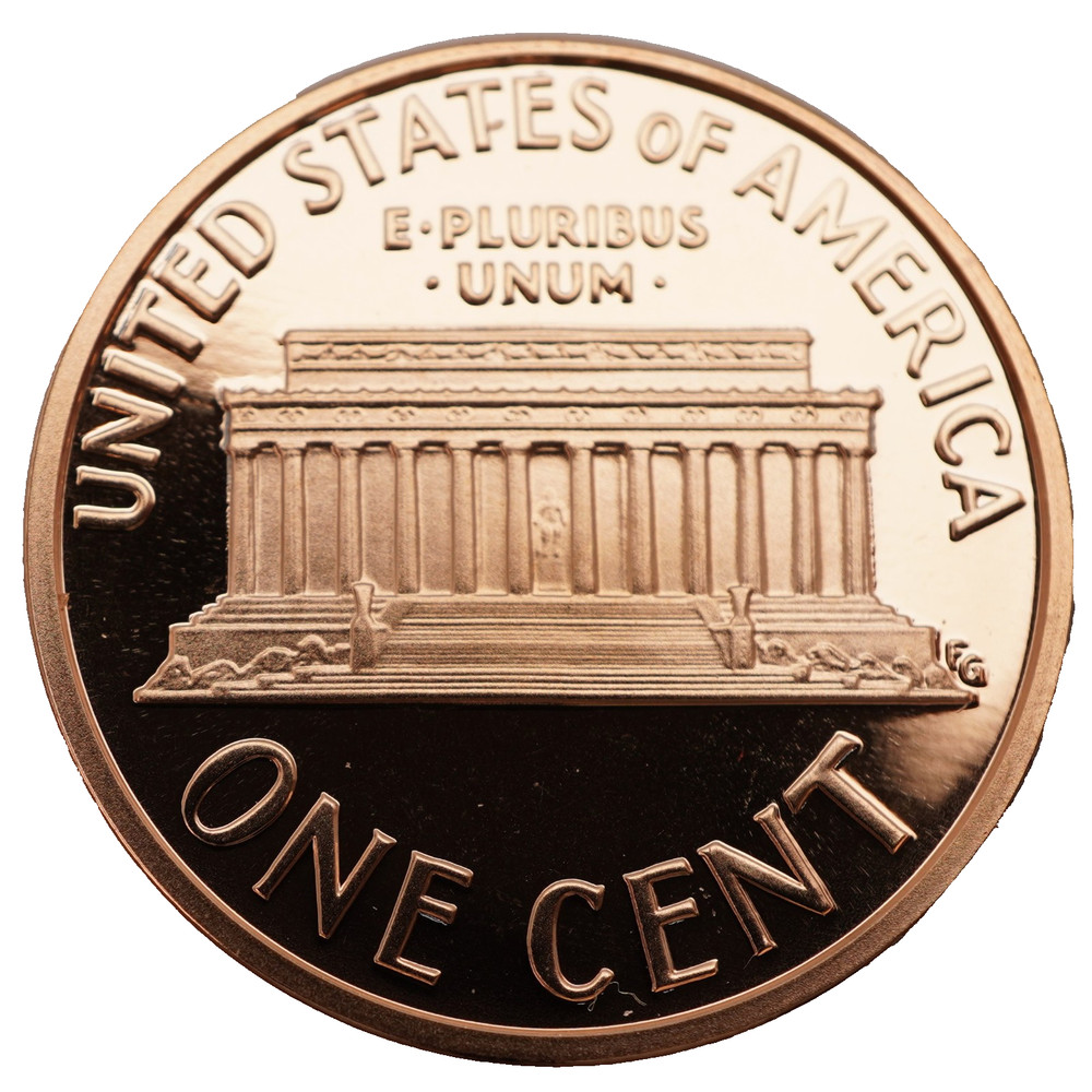 2000-S Gem Proof Lincoln Cent Roll - 45 Coins