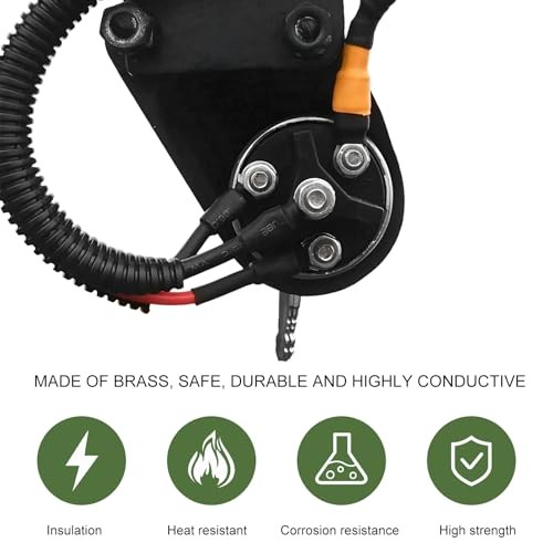 Ignition Switch with Key, 4-Position Ignition Starter Switch Lock