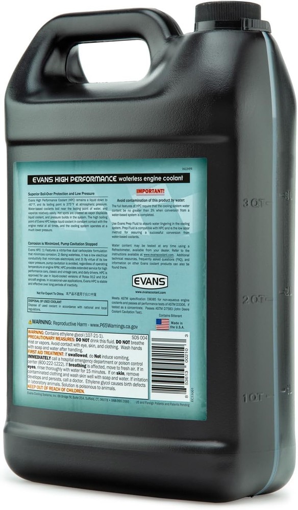 Cooling Systems High Performance Waterless Engine Coolant, 128 fl. oz.