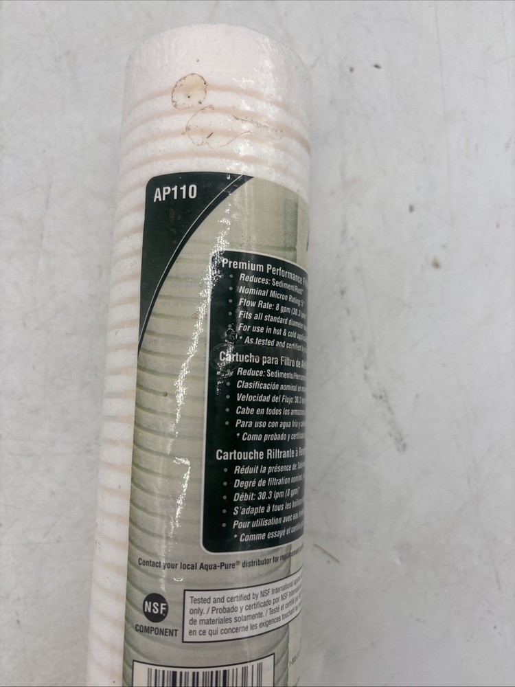 Aqua-Pure Premium Performance Filter Cartridge AP110 1pc NEW SEALED