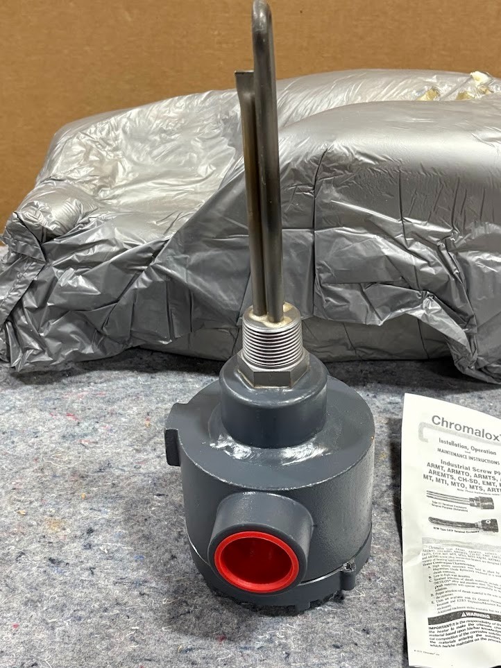 Chromalox Screw Plug Immersion Heater ARMTO-250E2T4 120V 0.25kW 1-Phase *NOB*
